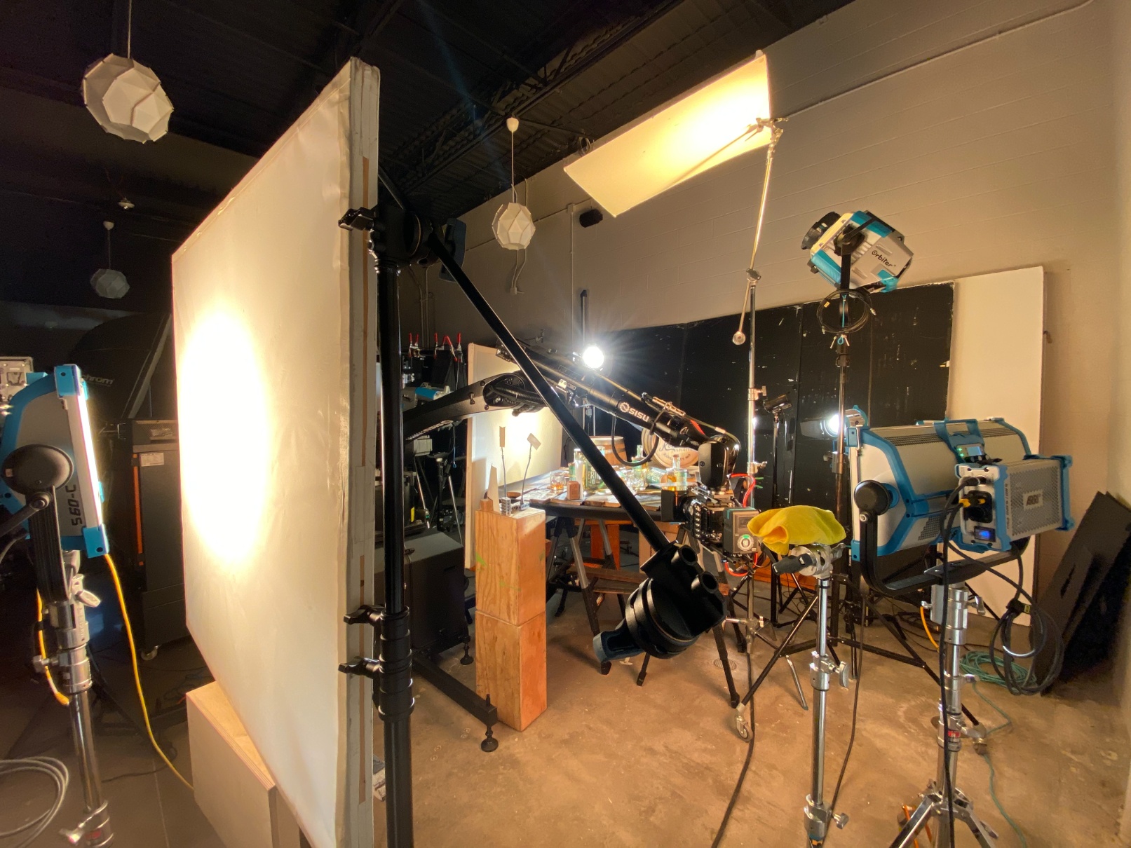 SISU C20 robot behind the scenes in our studio 8183 Productions