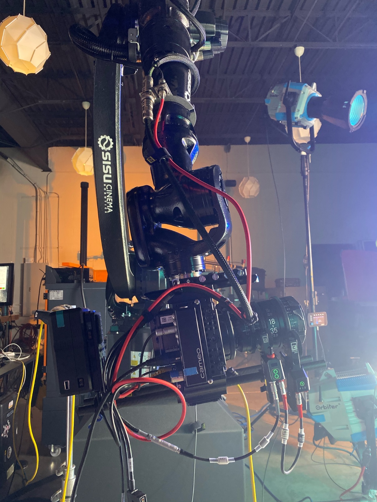 SISU C20 robot behind the scenes