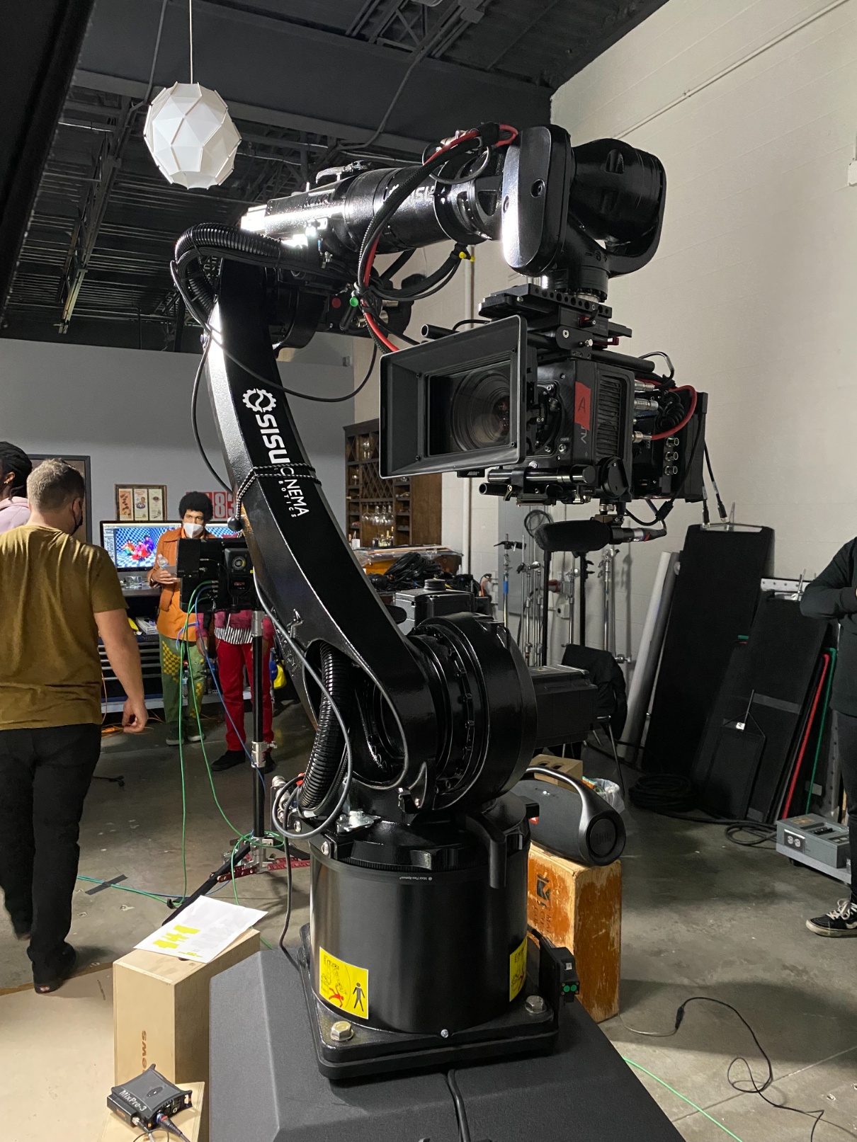SISU C20 robot behind the scenes